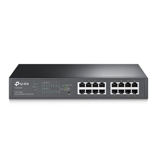 16-Port Gigabit Desktop/Rackmount PoE+ Easy Smart Switch