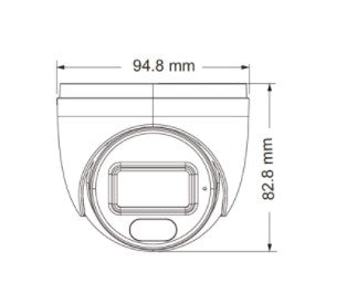 4MP IR Water-proof Turret Network Camera