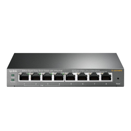 8-Port Gigabit Desktop PoE Easy Smart Switch