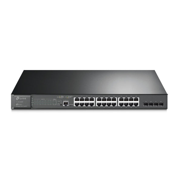 JetStream 28-Port Gigabit L2 Managed Switch with 24-Port PoE+
