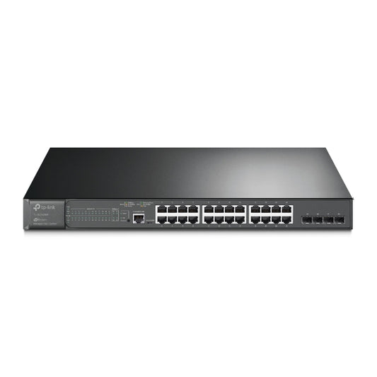 JetStream 28-Port Gigabit L2 Managed Switch with 24-Port PoE+