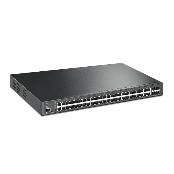 JetStream 48-Port Gigabit and 4-Port 10GE SFP+ L2+ Managed Switch with 48-Port P