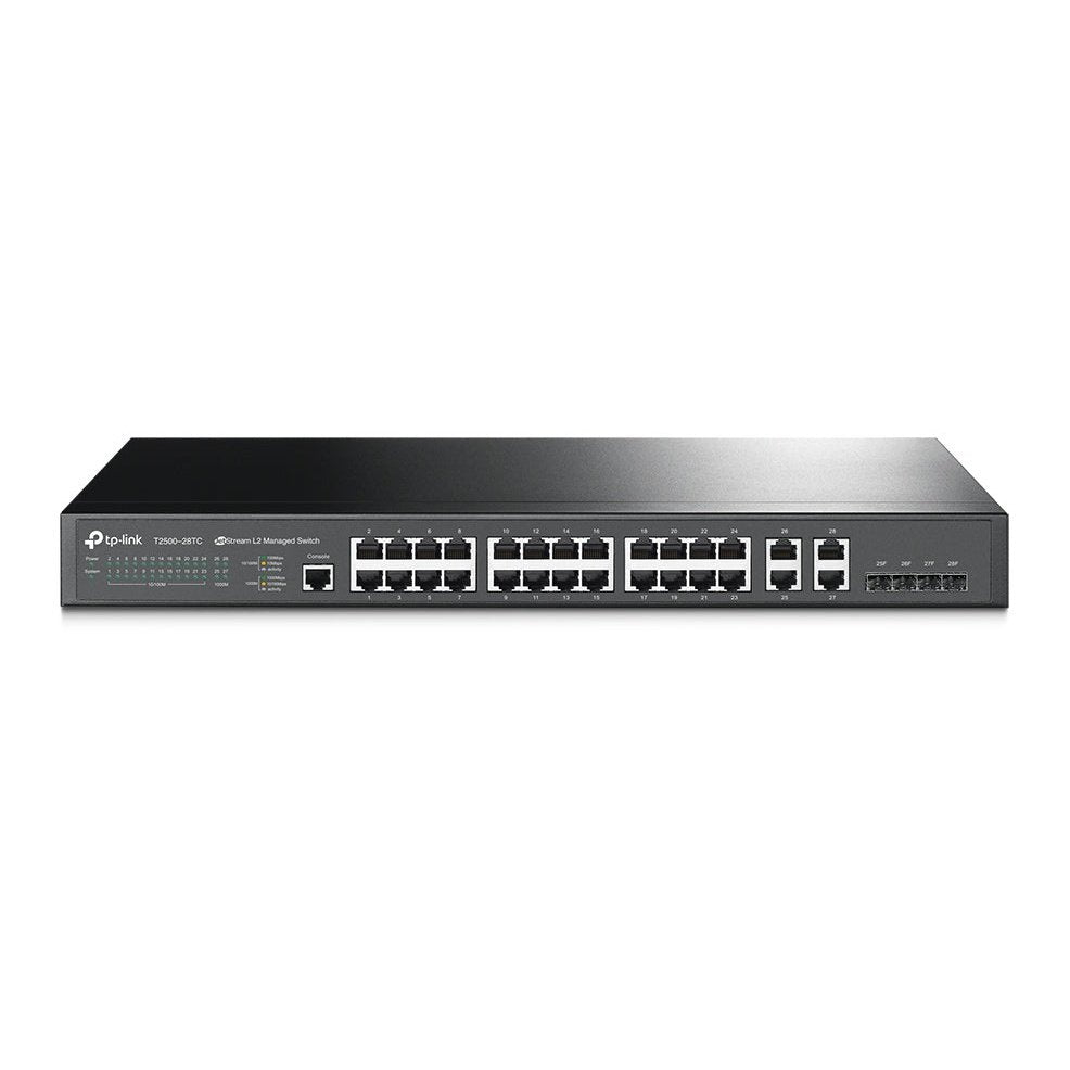 JetStream™ 24 + 4G Gigabit-Uplink Managed Switch