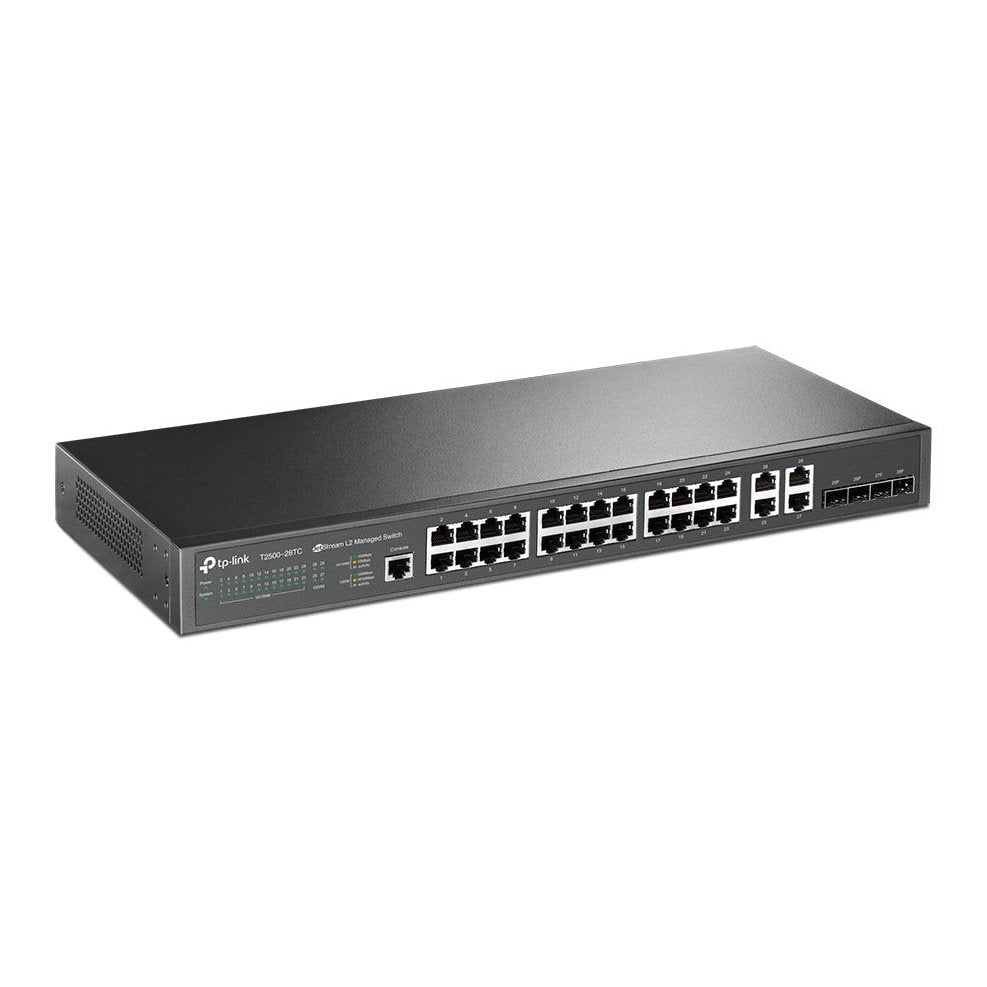 JetStream™ 24 + 4G Gigabit-Uplink Managed Switch