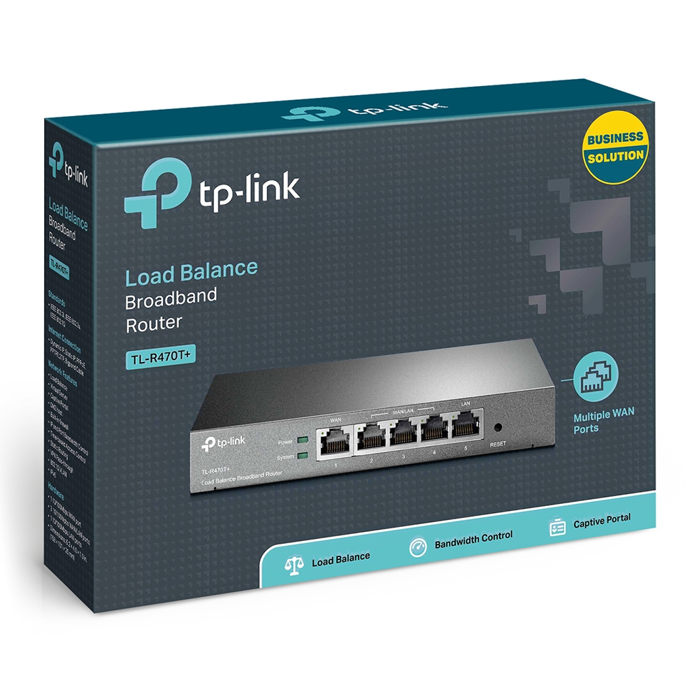 5-port Fast Ethernet Multi-Wan Router for Small Office and Net Café