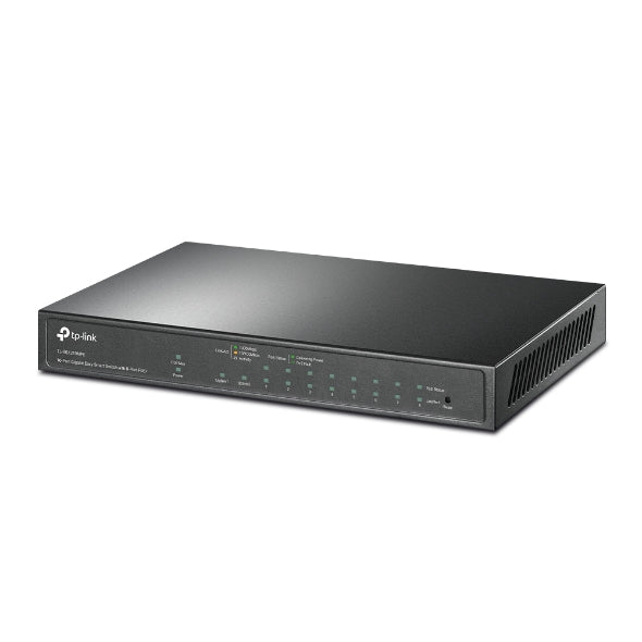 10-Port Gigabit Easy Smart Switch with 8-Port PoE+