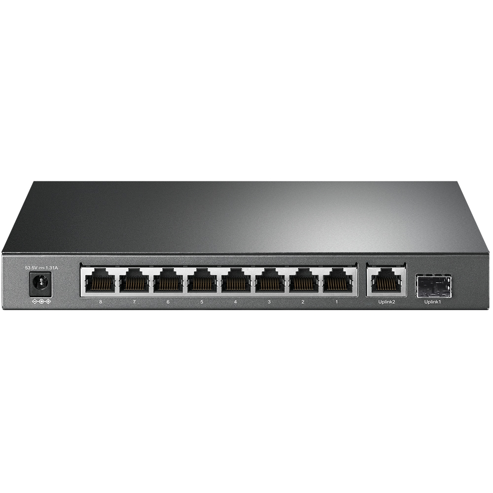 10-Port Gigabit PoE+ Switch