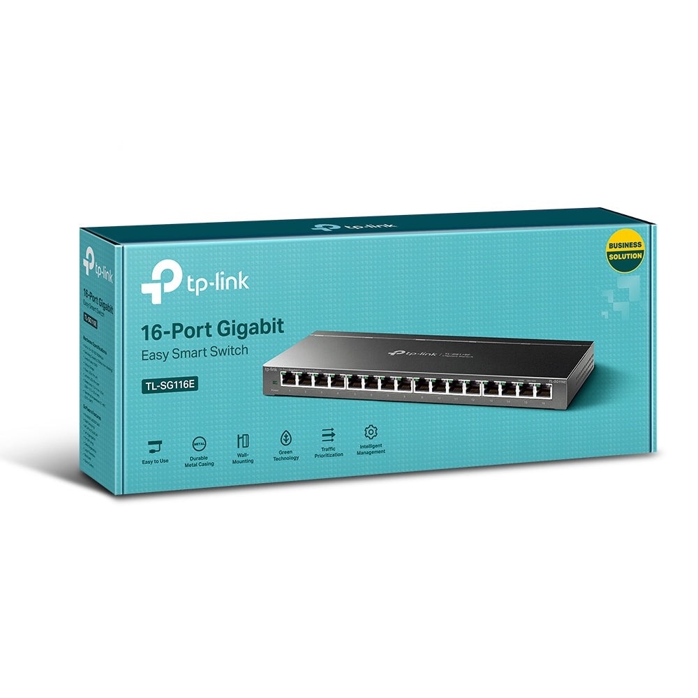 16-Port Gigabit Easy Smart Switch