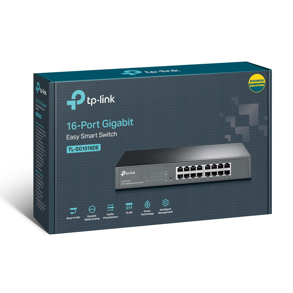 16-Port Gigabit Easy Smart Switch