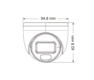 2MP IR Water-proof Turret Network Camera