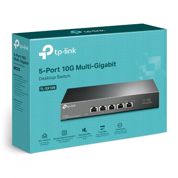 5-Port 10G Desktop Switch