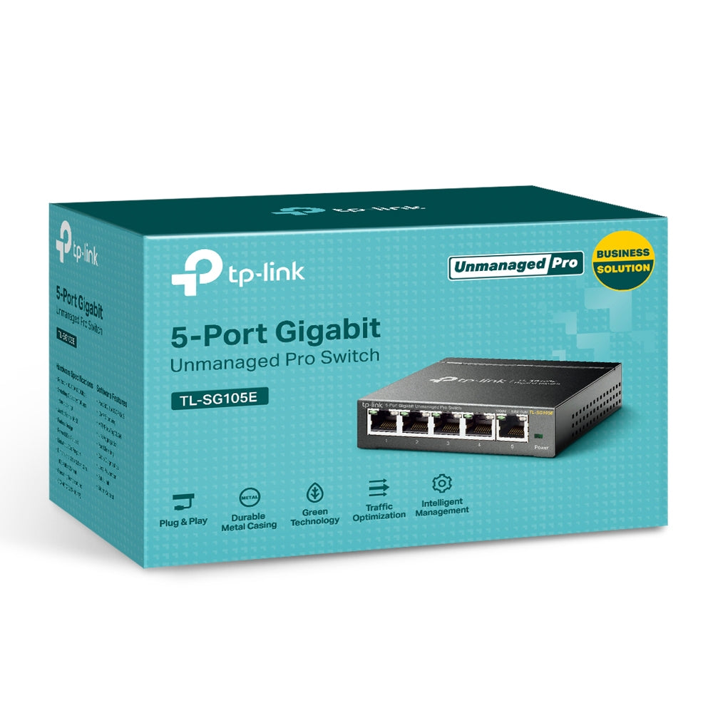 5-Port Gigabit Desktop Easy Smart Switch