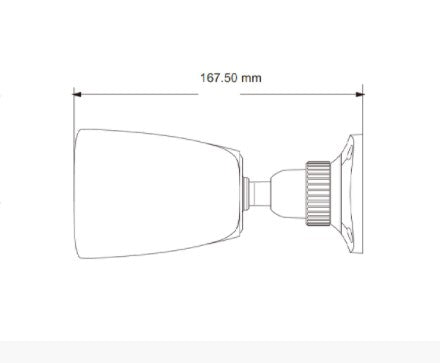 5MP HD Analog IR Bullet Camera