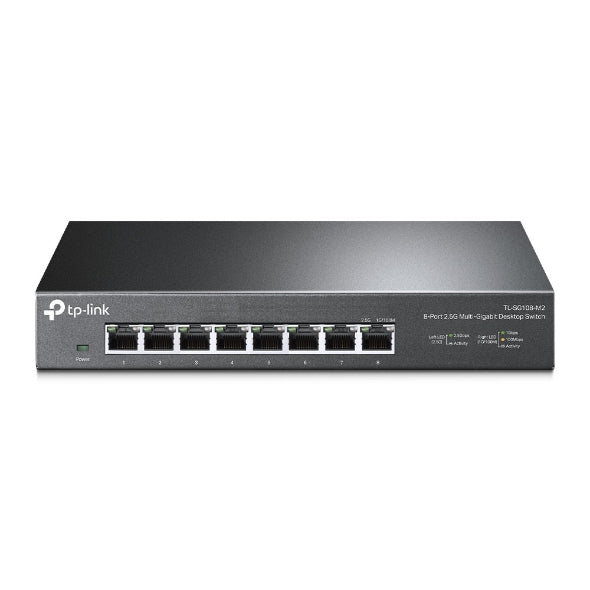 8-Port 2.5G Desktop Switch – Tegas Integrasi