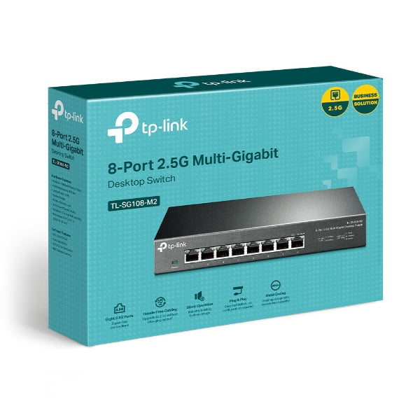 8-Port 2.5G Desktop Switch