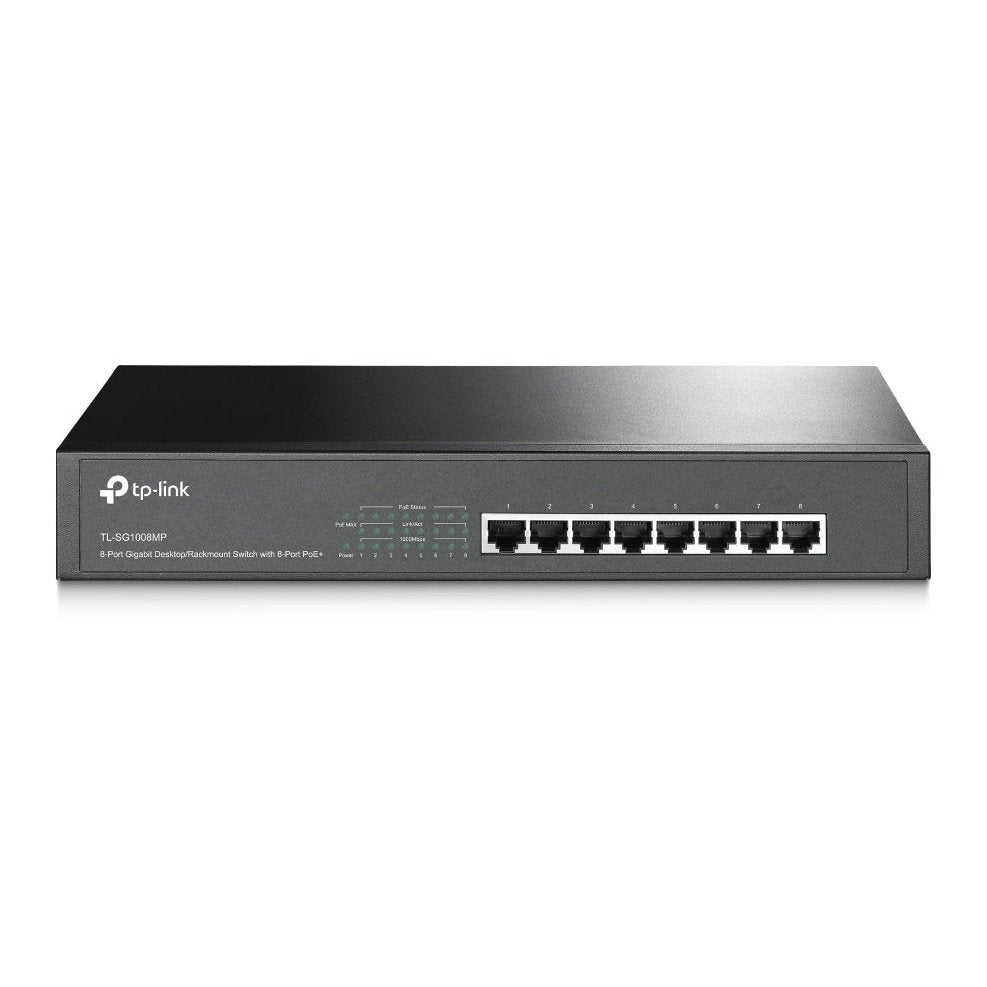 8-Port Gigabit PoE+ Switch