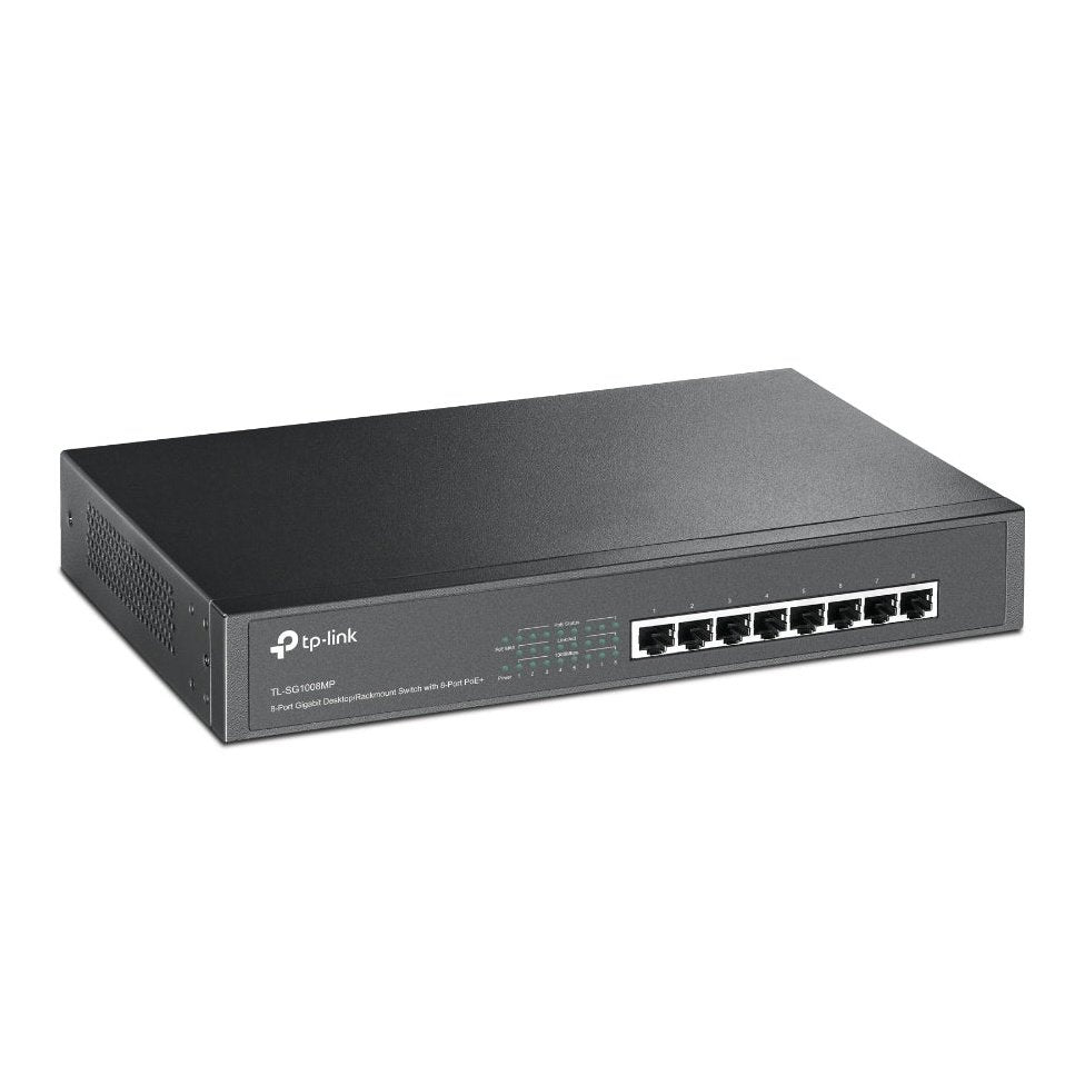 8-Port Gigabit PoE+ Switch