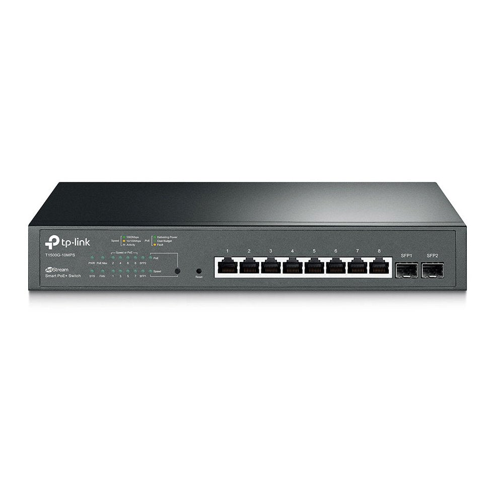 8-Port Gigabit Rack Mount PoE Smart Switch