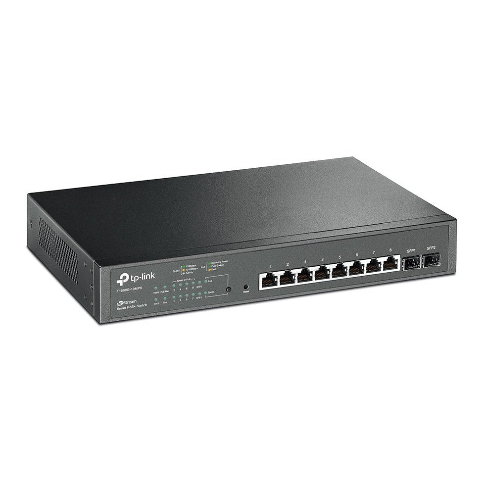 8-Port Gigabit Rack Mount PoE Smart Switch