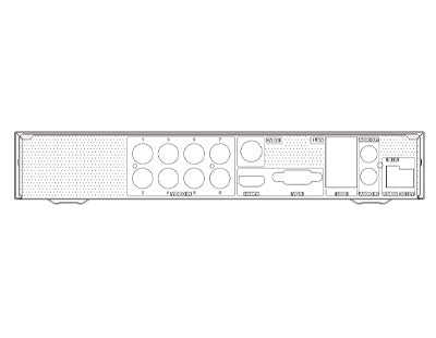 8CH Hybrid DVR