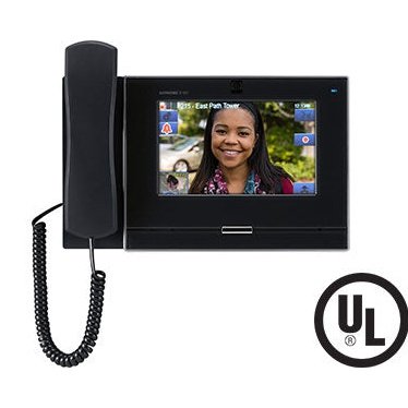 IP Addressable Hands-Free/Handset Master Station with 7" Color Touchscreen