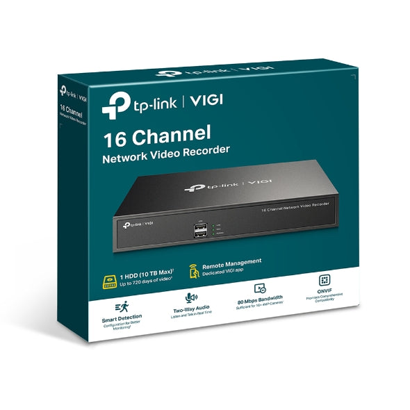 VIGI 16 Channel Network Video Recorder