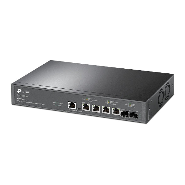 JetStream 6-Port 10GE L2+ Managed Switch with 4-Port PoE++