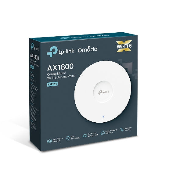 AX1800 Wireless Dual Band Ceiling Mount Access Point