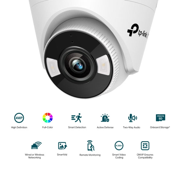 VIGI 4MP Full-Color Turret Network Camera