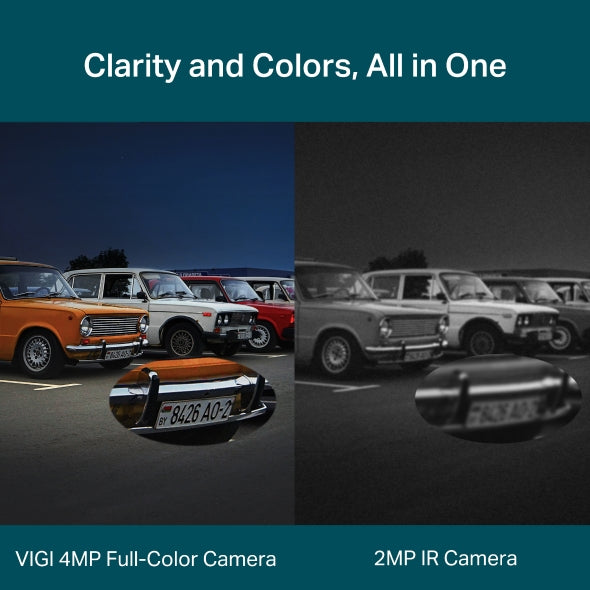 VIGI 4MP Full-Color Turret Network Camera