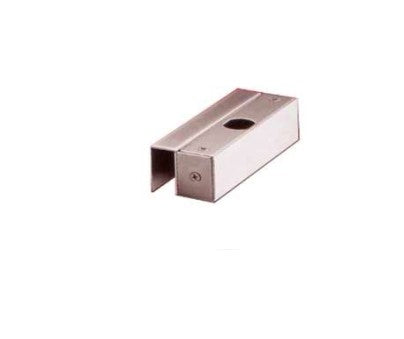 Female U Bracket for Drop Bolt Glass Door Installation