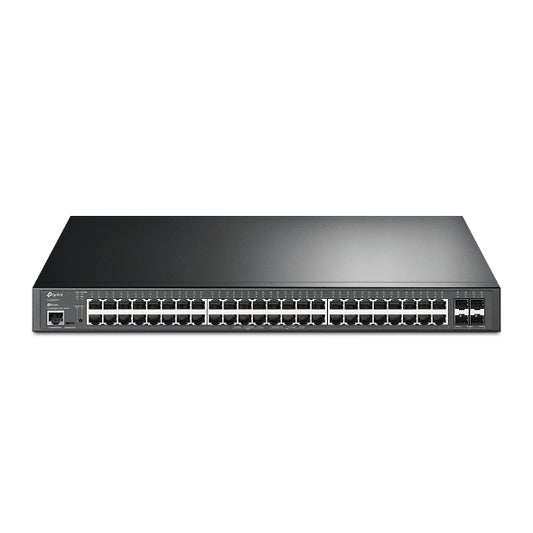 JetStream 48-Port Gigabit and 4-Port 10GE SFP+ L2+ Managed Switch with 48-Port P