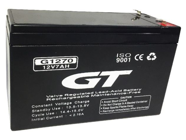 Sealed Lead Acid Battery, 12V 7.2AH