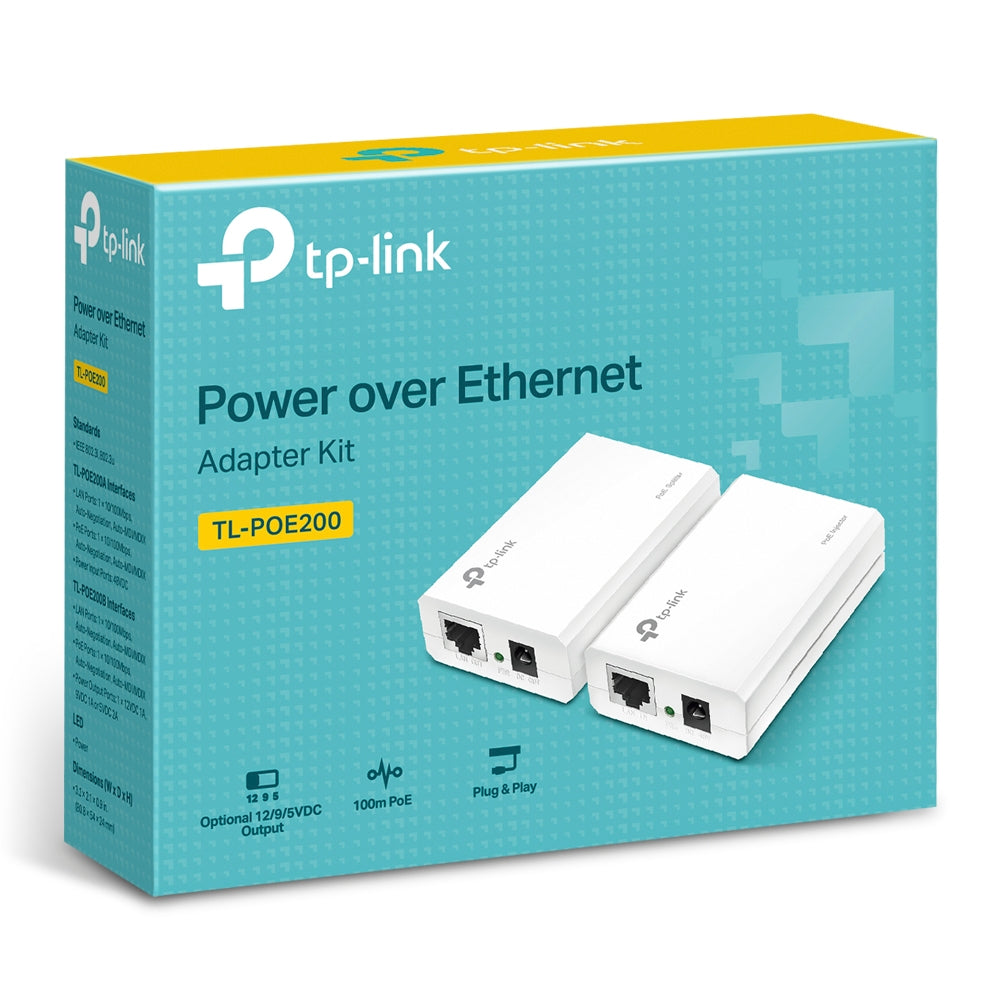 Power over Ethernet Adapter Kit