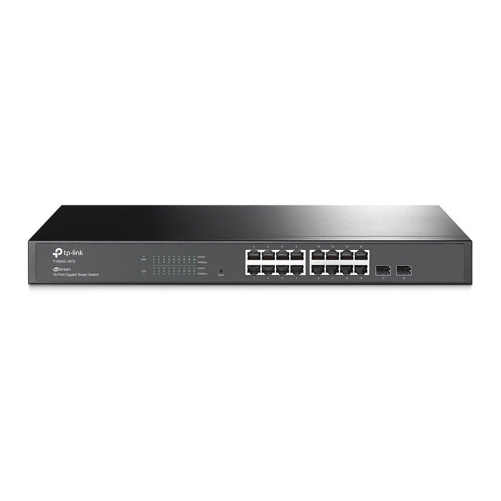 JetStream™ 16-port Pure-Gigabit Smart Switch