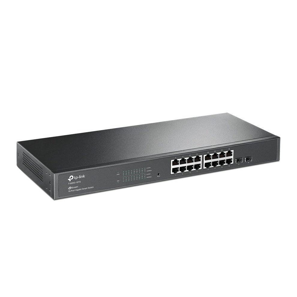 JetStream™ 16-port Pure-Gigabit Smart Switch