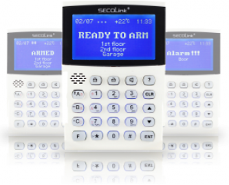 SECOLink 8 Zones Expendable To 32 Zones Control Panel Package (w/o GSM)